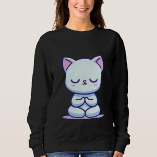 Sweatshirt Cat Meditating – Inner Purr