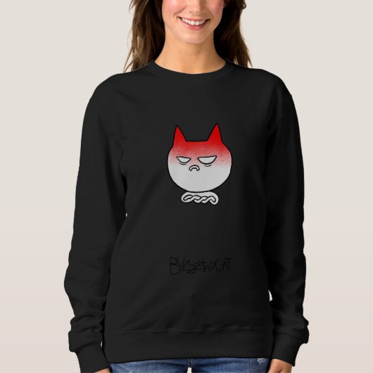 Sweatshirt Cat Meme Anger Angry 1 (Devant)