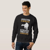 Sweatshirt Cat Norwegian Forest (Devant entier)