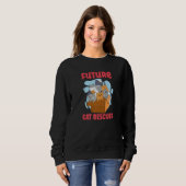 Sweatshirt CAT RESCUE ANIMAL RIGHTS RESCUE CAT ADOPTION Premi (Devant entier)