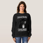 Sweatshirt Cat That's What I Do I Drink Coffee Cat (Devant entier)