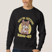 Sweatshirt Cat Wedding (Devant)