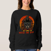 Sweatshirt Cat witch witcher (Devant)