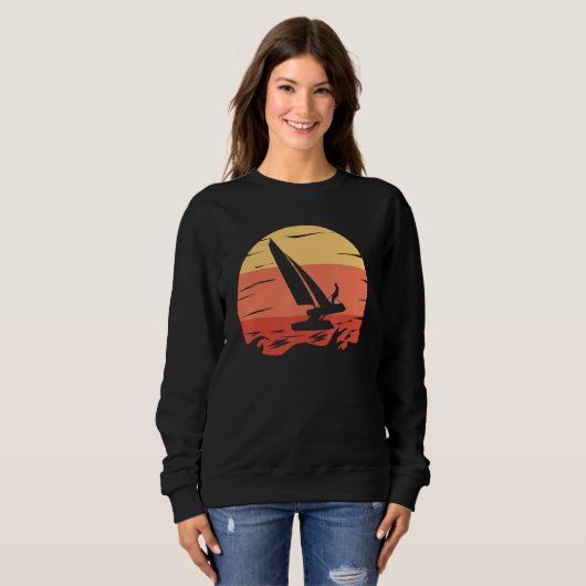 Sweatshirt Catamaran Boat Sailing 1 (Devant entier)