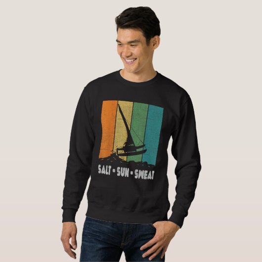 Sweatshirt Catamaran Boat Sailing 2 (Devant entier)