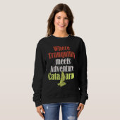 Sweatshirt Catamaran Boat Sailing 7 (Devant entier)