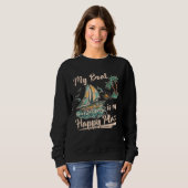 Sweatshirt Catamaran Two Hulls Sailing Quote Catamaran Captai (Devant entier)