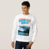 Sweatshirt Catch the Wave - Le paradis du surf (Devant entier)