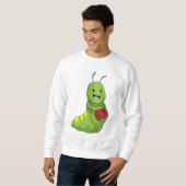 Sweatshirt Caterpillar au Bowling avec Bowling ball (Devant entier)