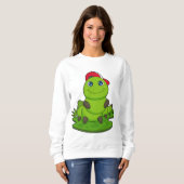 Sweatshirt Caterpillar avec Casquette (Devant entier)