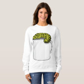 Sweatshirt Caterpillar avec Musique (Devant entier)