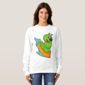 Sweatshirt Caterpillar comme Surfer avec Surfer (Devant entier)