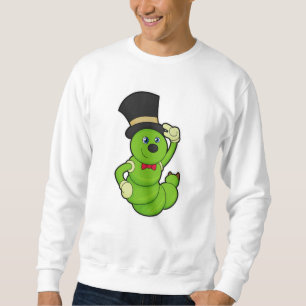 Sweatshirt Caterpillar en Groom avec Casquette