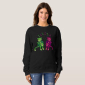 Sweatshirt Caterwaul Duet Catt Singing (Devant entier)