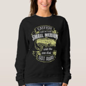 Sweatshirt Catfish Come In 3 Tailles Catfish Hunter (Devant)