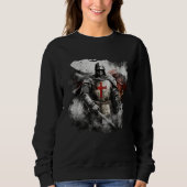 Sweatshirt Catholic Templar Knights Crusader (Devant)