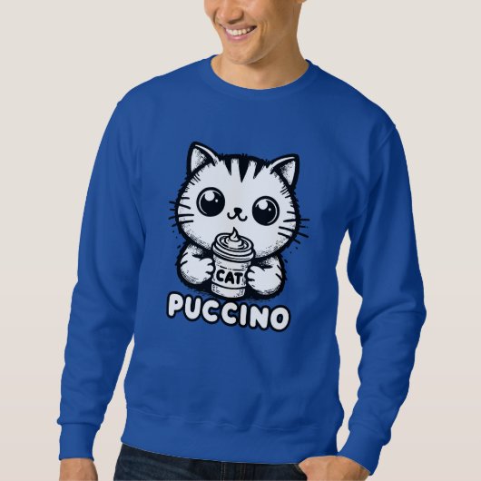 Sweatshirt Catpuccino 1 (Devant)