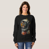 Sweatshirt Catronaut Cat Astronaut space cat (Devant entier)