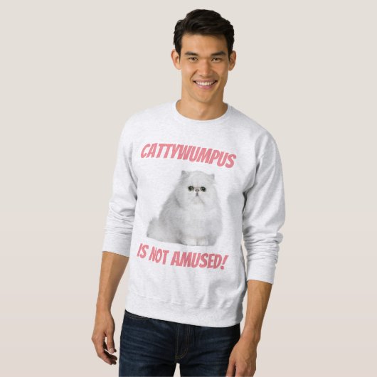 Sweatshirt Cattywumpus Unamused (Devant entier)