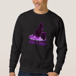 Sweatshirt Cavalier de Baril Tourner et Brûler Course de Bari
