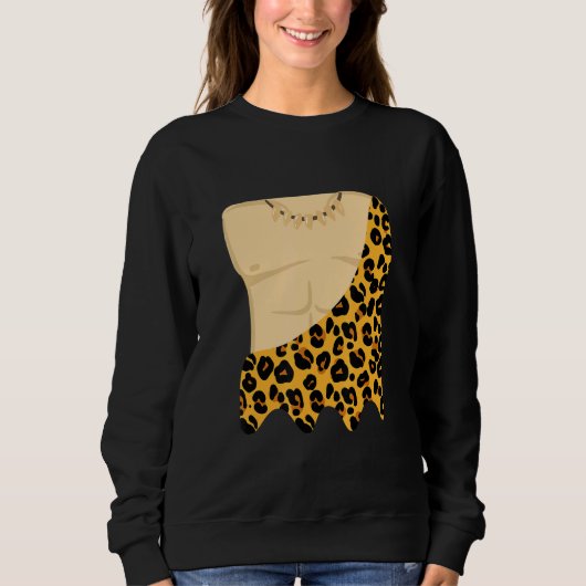 Sweatshirt Caveman Costume Cosplay For Cave Diving Hiker Expl (Devant)