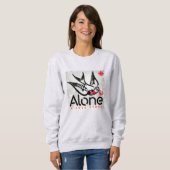 Sweatshirt CBC Alone : Une histoire d'amour (Devant entier)