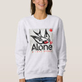 Sweatshirt CBC Alone : Une histoire d'amour (Devant)