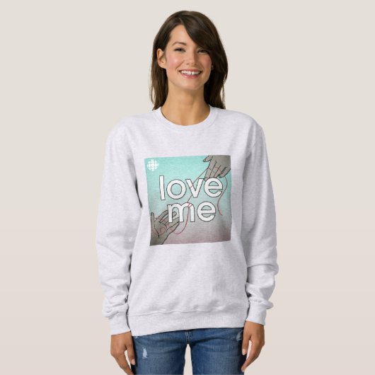 Sweatshirt CBC Love Me (Devant entier)