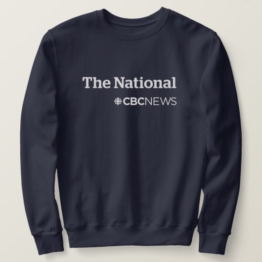 Sweatshirt CBC The National (Design devant)