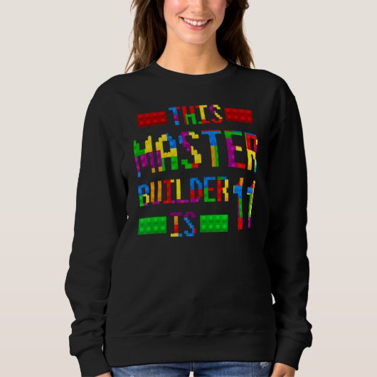 Sweatshirt Ce Maître Constructeur 11 Ans Né 2011 Élévent (Devant)