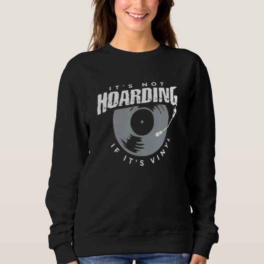 Sweatshirt Ce n'est pas de l'accumulation s'il s'agit d'une c (Devant)