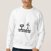 Sweatshirt Ce n'est pas un bon Stickman (Devant)