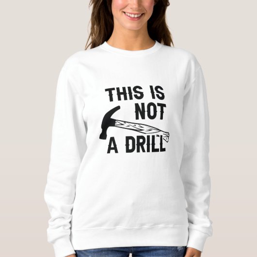 Sweatshirt Ce N'Est Pas Un Exercice (Devant)