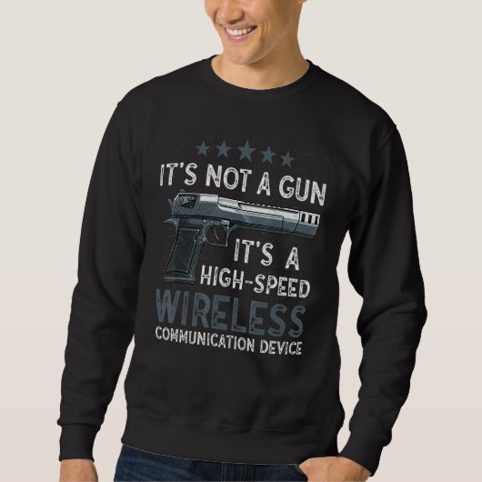 Sweatshirt Ce N'Est Pas Un Mème D'Armes À Feu Drôle Ce N'Est (Devant)