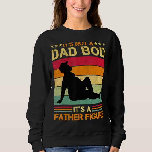 Sweatshirt Ce n'est pas un papa Bod C'est un père Figure 5 (Devant)