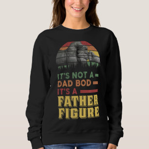 Sweatshirt Ce n'est pas un papa Bod C'est un père Figure Desi