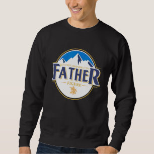 Sweatshirt Ce N'Est Pas Un Père A Bod C'Est Un Père Figure -