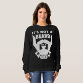 Sweatshirt Ce n'est pas une barbe c'est une selle (Devant entier)
