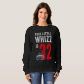 Sweatshirt Ce Petit Whizz A 32 Anniversaire (Devant entier)