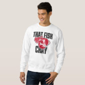 Sweatshirt Ce poisson Cray (Devant entier)