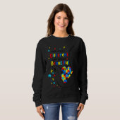 Sweatshirt Ce qui fait de vous différents Sensibilisations su (Devant entier)