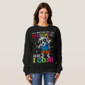 Sweatshirt Ce Qu'Il Y A De Plus Cher Dans L'École À Dabbing D (Devant entier)