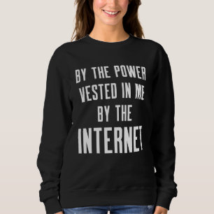 Sweatshirt Célébrant de mariage ministre ordonné par Internet