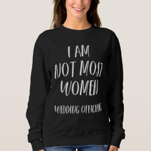 Sweatshirt Célébrant de Mariage Ministre Ordonné sur Internet