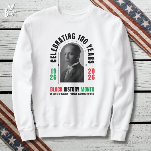 Sweatshirt Célébration de 100 ans du MOIS DE L'HISTOIRE DES N
