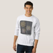 Sweatshirt Célébration des feux d'artifice 2026 (Devant entier)