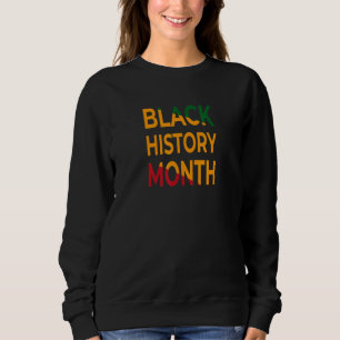 Sweatshirt Célébration du Mois de l'Histoire des Noirs Afriqu
