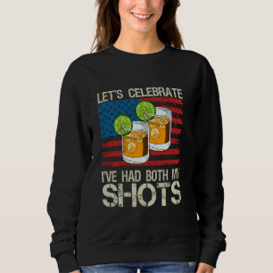 Sweatshirt Célébrer J'Ai Eu Les Deux Mes Chaussures Drôle Vac