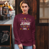 Sweatshirt Célébrer la liberté JUNETEENTH 1865 Histoire noire