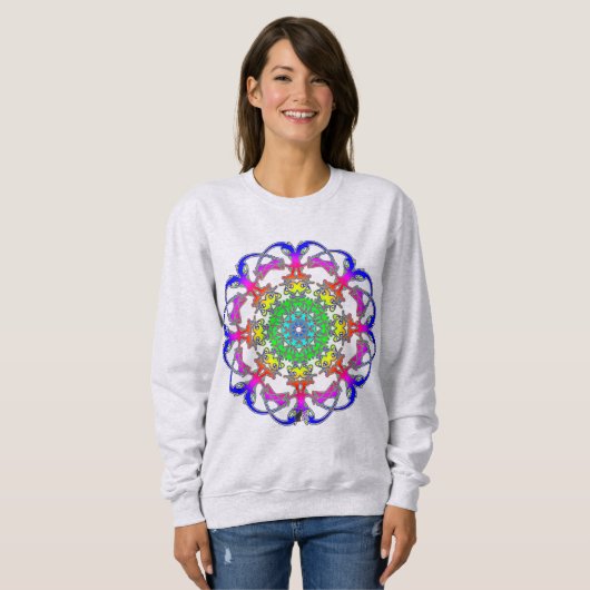 Sweatshirt Célébrer le Glyphe Spectra (Devant entier)
